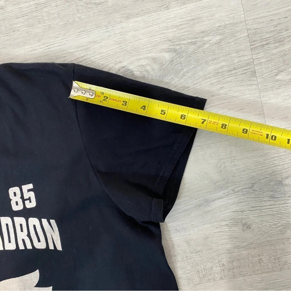 Gilden Attack Squadron Basic Black T Shirt Size L - Picture 6 of 14